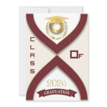 Promotion 2026 Bourgogne & Or Diplôme de fin d'étu