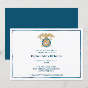 Invitation Promotion du quartier-maître de l'Armée de terre C