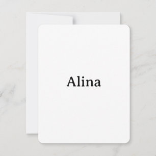 Invitation Promotion Simple de Marque Arrondi 4,25" x 5,5"