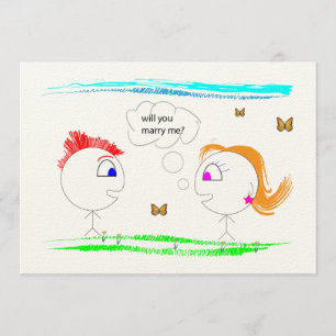 Invitation Proposition de mariage par Lili - MARRY ME