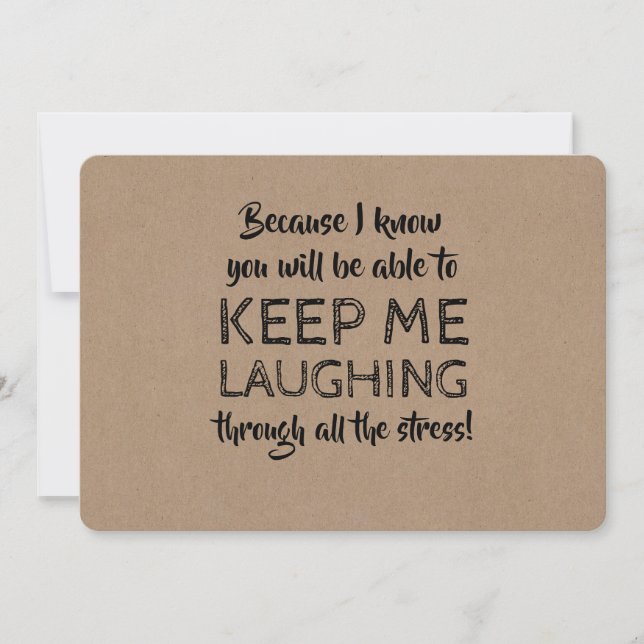 Invitation Proposition Drôle De Rédemptrice (Devant)