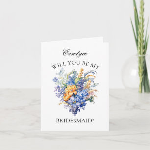 Invitation Proposition du Fleur sauvage vintage