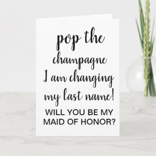 INVITATION PROPOSITION VOUS SEREZ MON HOMME D'HONNEUR BRIDESM