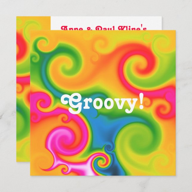 Invitation Psychédélique (Devant / Derrière)