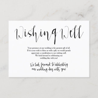 Invitation Puits de mariage champêtre