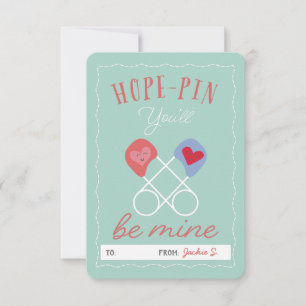 Invitation Punny Hope Pin Tu seras ma salle de classe Valenti