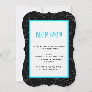 Invitation Purim