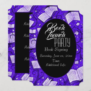 Invitation Purple Book Launch Party