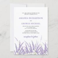 Purple lavande rustique rural moderne mariage flor