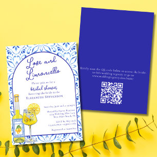 Invitation QR Code Amour & Limoncello Enterrement de Vie de J