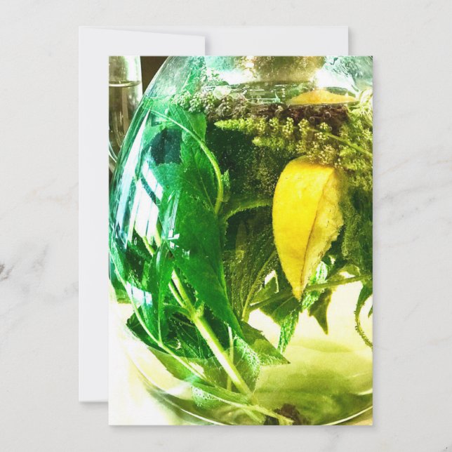 Invitation Quand la vie vous donne des citrons (Devant)