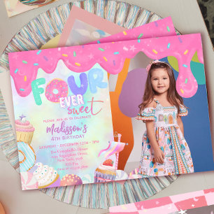 Invitation quatre jamais doux