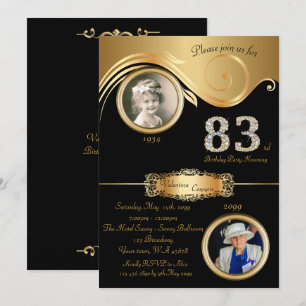 Invitation quatre-vingt-troisième, femme