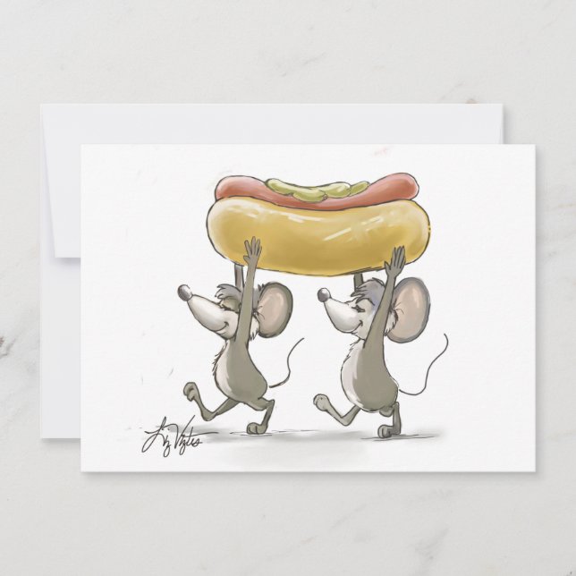 Invitation Quatrième de Picnic/BBQ de MIC et de Mac des (Devant)