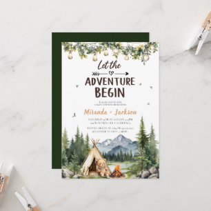 Invitation Que l'aventure commence