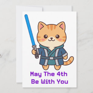 Invitation Que le 4 soit avec vous