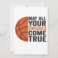 Que tous vos lancers soient réussis Funny Basketba