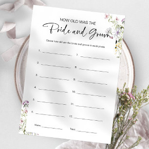 Invitation Quel Âge Avaient-Ils Épousé Et Groom Fête des mari