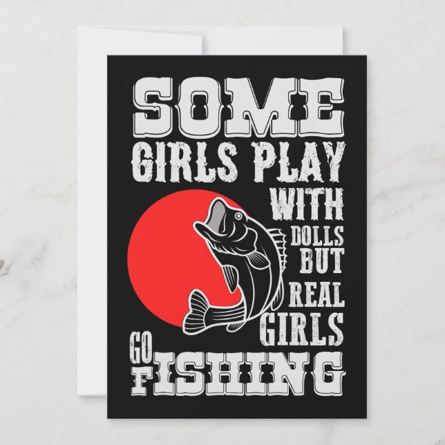 Invitation Quelques Filles Jouent Avec Poupées Real Fille All (Devant)