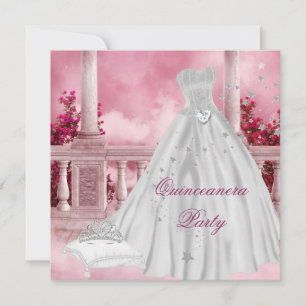 Invitation Quinceanera 15ème 15 Anniversaire fête Tiara