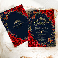 Quinceanera or rouge marine