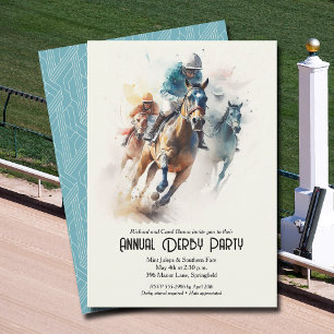 Invitation Race Hors Derby Party