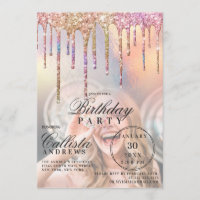 Rainbow Holographic Parties scintillant Drivers Ph