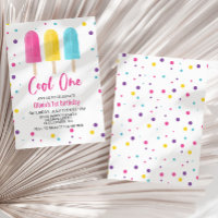 Rainbow Ice Pop Cool un été 1er anniversaire