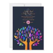 Rainbow Tree of Life COUPLES Événement Marine Gold