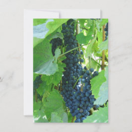 Invitation Raisins Bleus