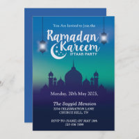 Ramadan Kareem Iftar Party Invite