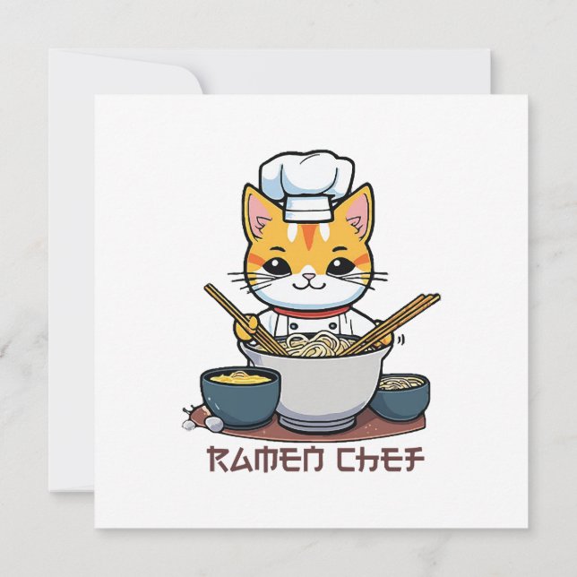 Invitation Ramen Chef (Dos)