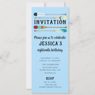 Invitation Rames de style vintage