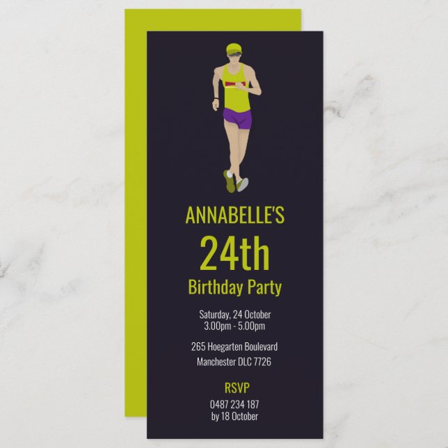 Invitation Randonnée (Devant / Derrière)