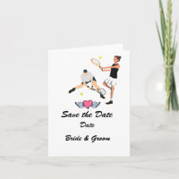 Raquette de tennis et balle Mariée et marié Mariag
