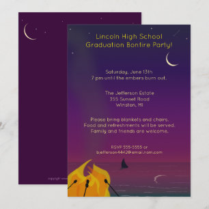 Invitation Rassemblement des feux de camp de plage