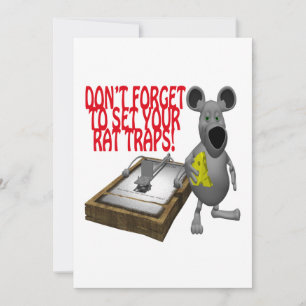 Invitation Rat Traps