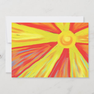 Invitation Rayons Sun chauds
