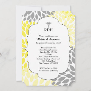 Invitation RDH RN BSN cérémonie de remise des diplômes invita