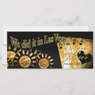 Invitation Réception à Las Vegas (contactez-moi pour personna