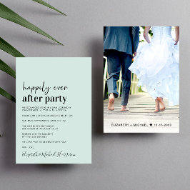 Invitation Réception de mariage minimal moderne de la médaill