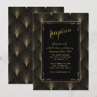 Réception de mariage Vintage Art Déco Gatsby le Ma