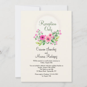 Invitation Réception uniquement