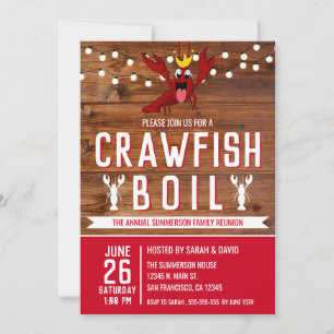 Invitation Réchauffe-poisson annuel Retrouvailles familiales