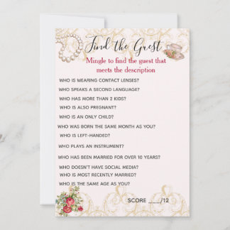 Invitation Rechercher l'invité