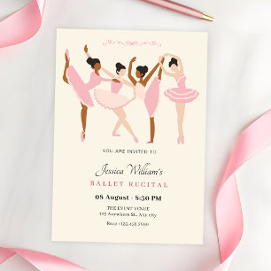 Invitation récital Ballet Ballerina