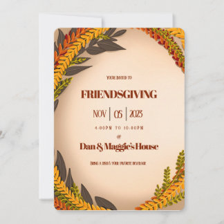 Invitation Récolte, Taille: 5" x 7", Papier: Mat, Enve