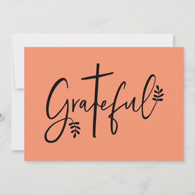 Invitation Reconnaissant (Devant)