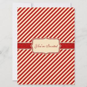 Invitation Red & Crème Holiday