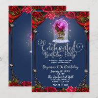 Red Magical Enchanted Rose rouge Beauté Sweet 16